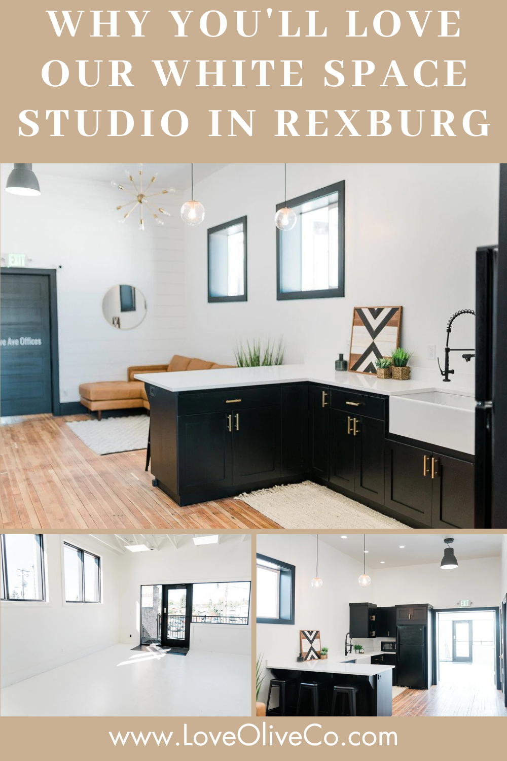 Why You'll Love Our White Studio Space in Rexburg www.www.loveoliveshop.com