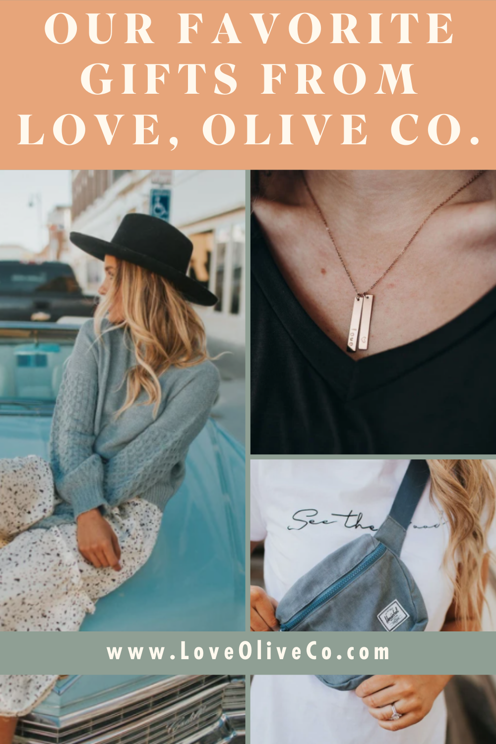 Our favorite gifts from Love, Olive Co.! Get her the gifts she really wants this year. www.www.loveoliveshop.com/blogs