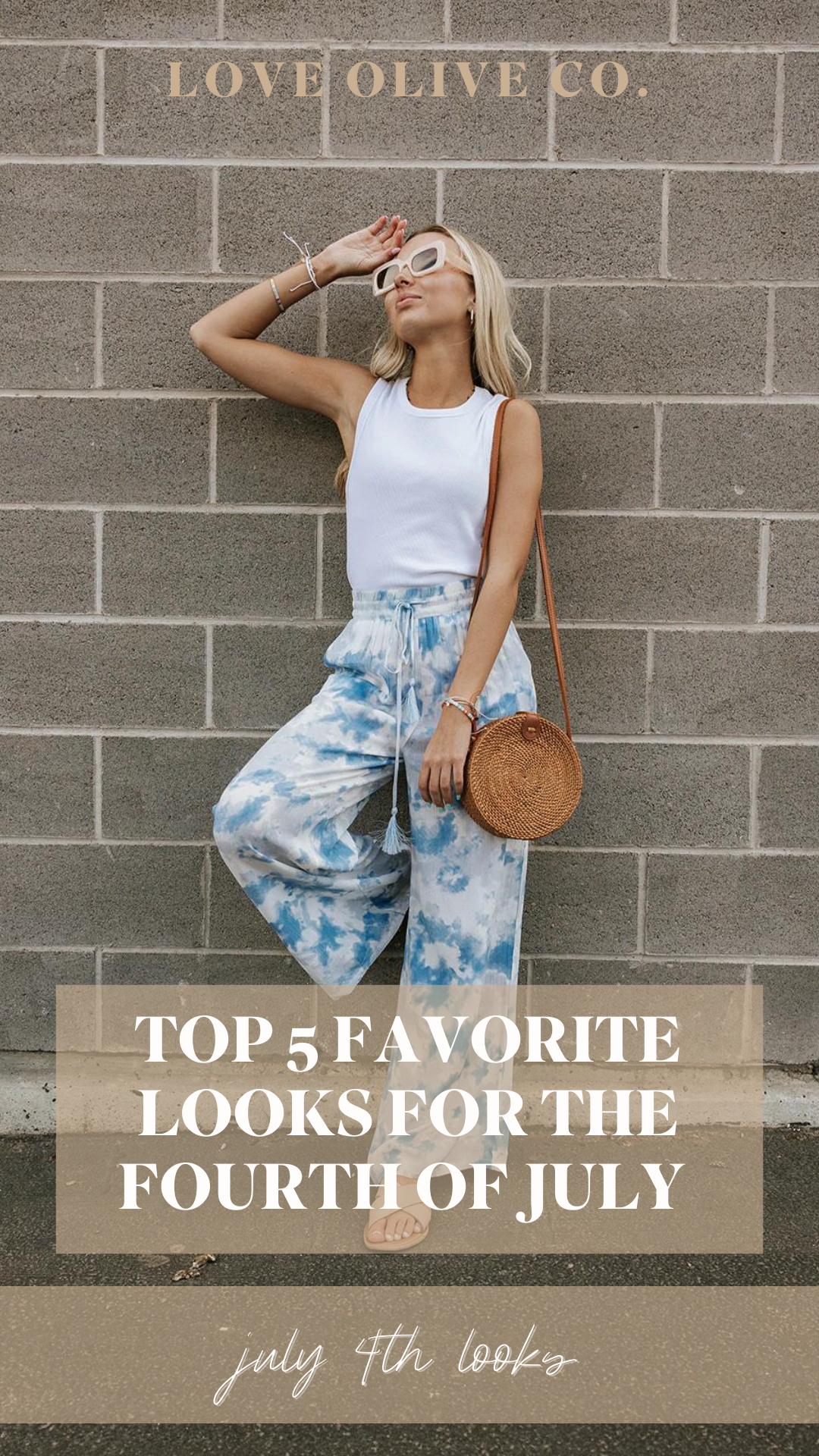 top 5 favorite looks for the fourth of july. www.www.loveoliveshop.com