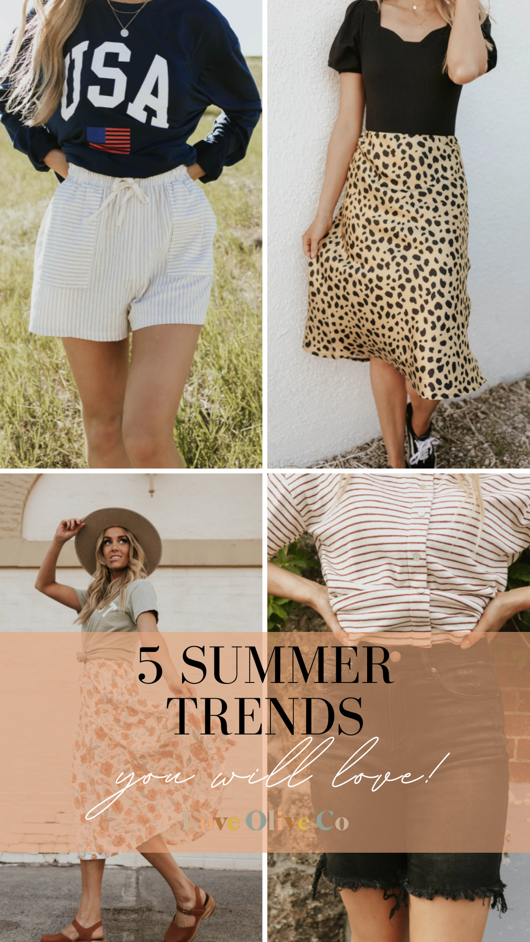 5 Summer Trends You Will Love. www.www.loveoliveshop.com