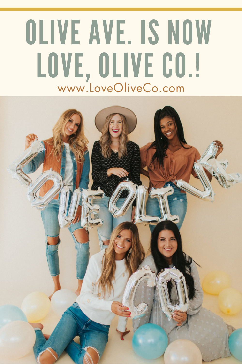 Olive Ave. is Now Love, Olive Co.! www.www.loveoliveshop.com