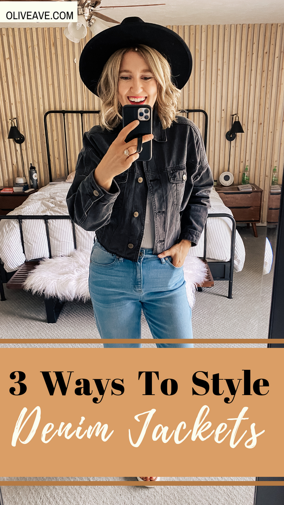 3 Simple Ways to Style A Denim Jacket