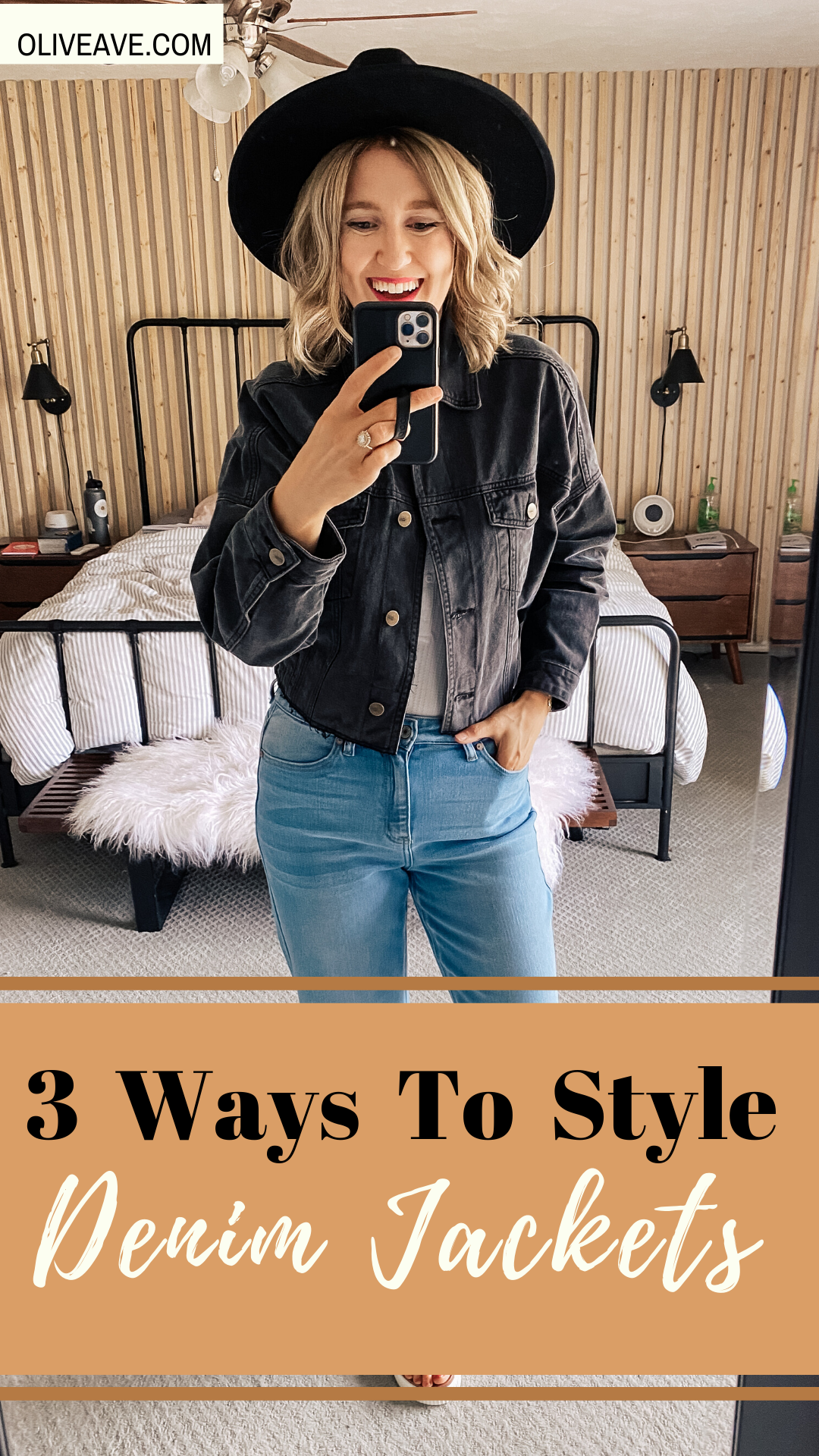 3 Simple Ways to Style A Denim Jacket