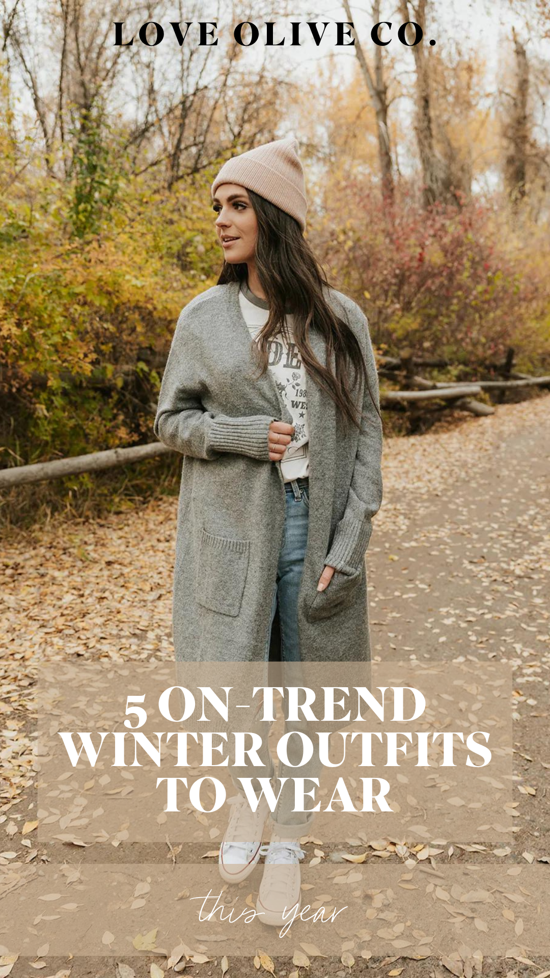 5 on-trend winter outfits to wear this season. www.www.loveoliveshop.com