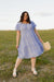 Carlie Dress-Cornflower Blue