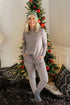 Pine Pyjama-Set, Grau