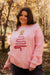 Lametta Pullover-Pink