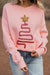 Lametta Pullover-Pink