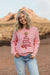 Lametta Pullover-Pink