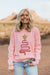 Lametta Pullover-Pink