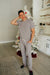 Men's Pine PJ Set-Grey