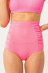 Coral Reef Sun Baked Swim Bottoms-Pink