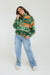 Nina Sherpa Jacket-Green