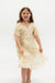 Little Girl's Daphne Dress-Cream Floral