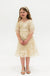 Little Girl's Daphne Dress-Cream Floral