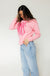 90er Babe Pullover-Meeresrosa