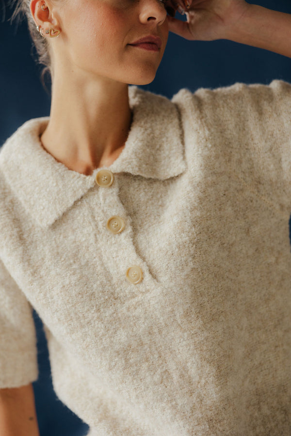 Mattie Sweater-Oatmeal