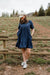 Downtown Memories Dress-Navy