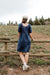 Downtown Memories Dress-Navy