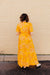 Caribbean Dress-Yellow Floral