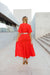 Liberty Dress-Red