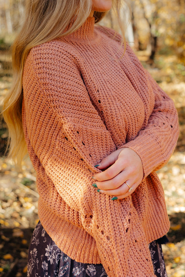 Bobbie Sweater-Apricot