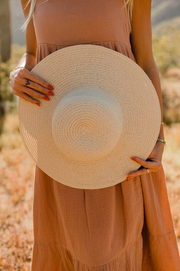 Natasha Beach Hat-Beige