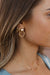 Pendientes Chrissy-Oro