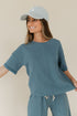 Fitz Top-Turquoise