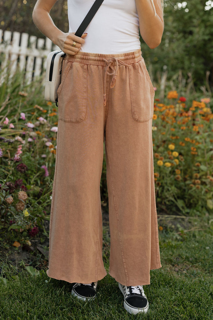 Maren Pants-Terracotta