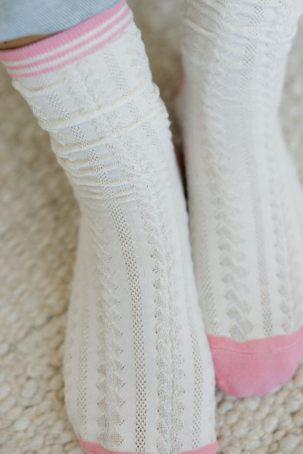 Cindi Socks-Pink