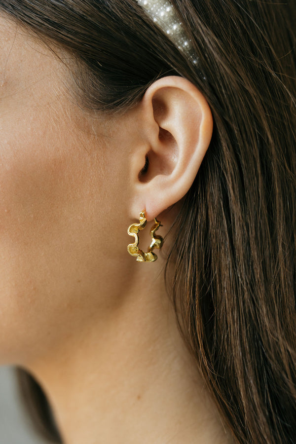 Rachelle Earrings-Gold