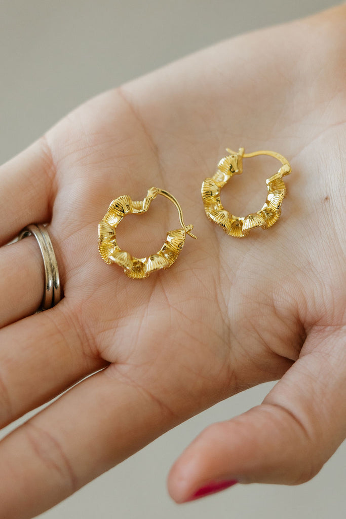 Rachelle Earrings-Gold