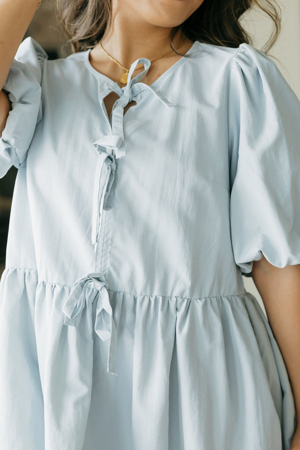 Gisele Dress-Light Blue