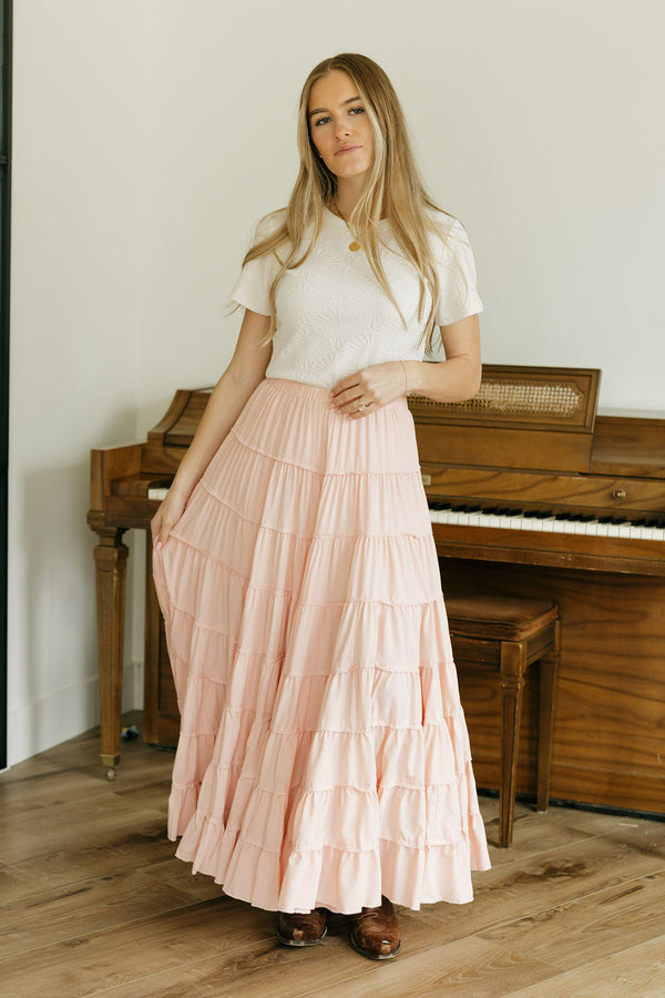 Mylie Skirt-Light Pink