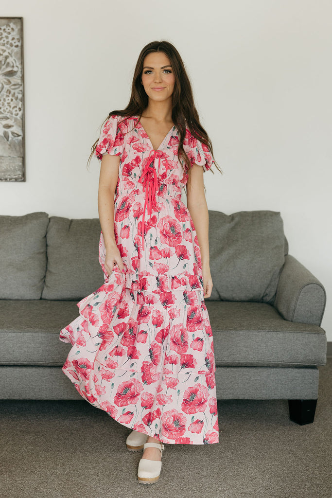 Poppy Dress-Pink