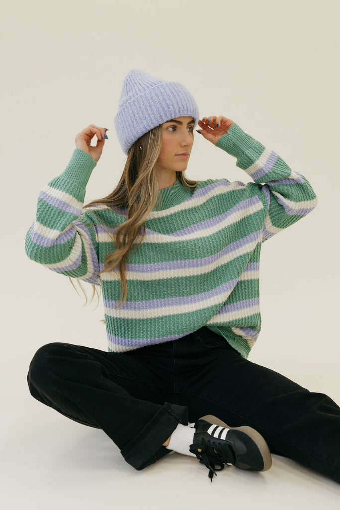 Sophie Sweater-Green Multi