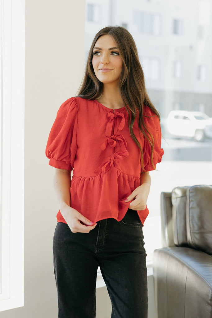 Charly Top-Red