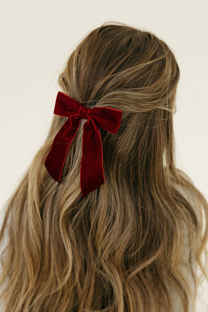 Vera Velvet Bow