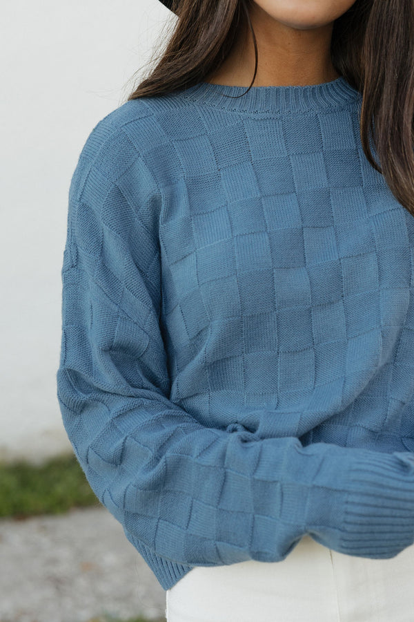 Jonnie Sweater-Blue