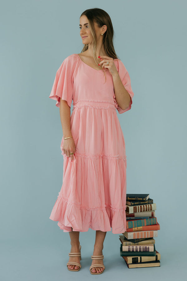Daphne Dress-Pink