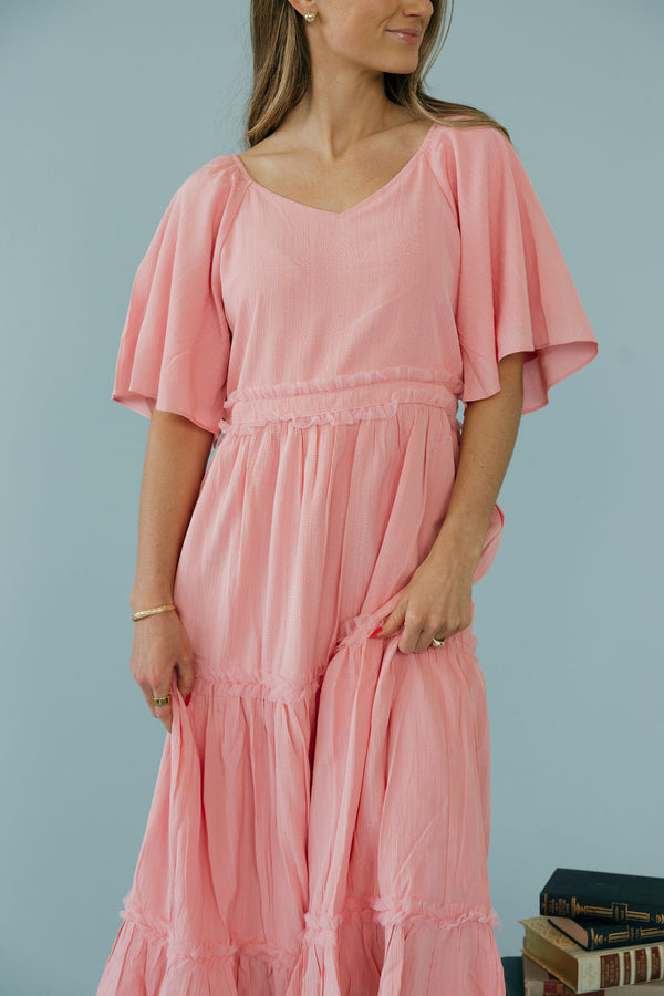 Daphne Dress-Pink