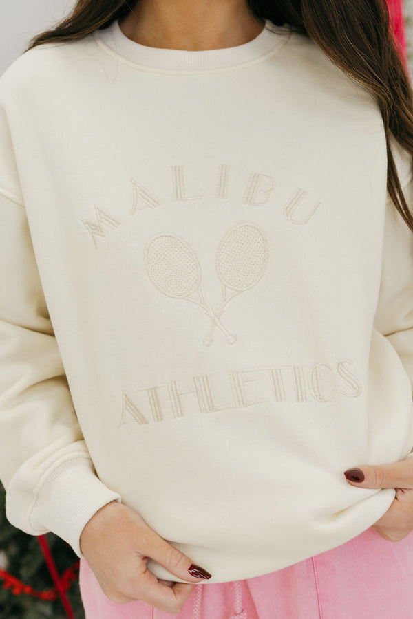 Malibu Pullover-Cream