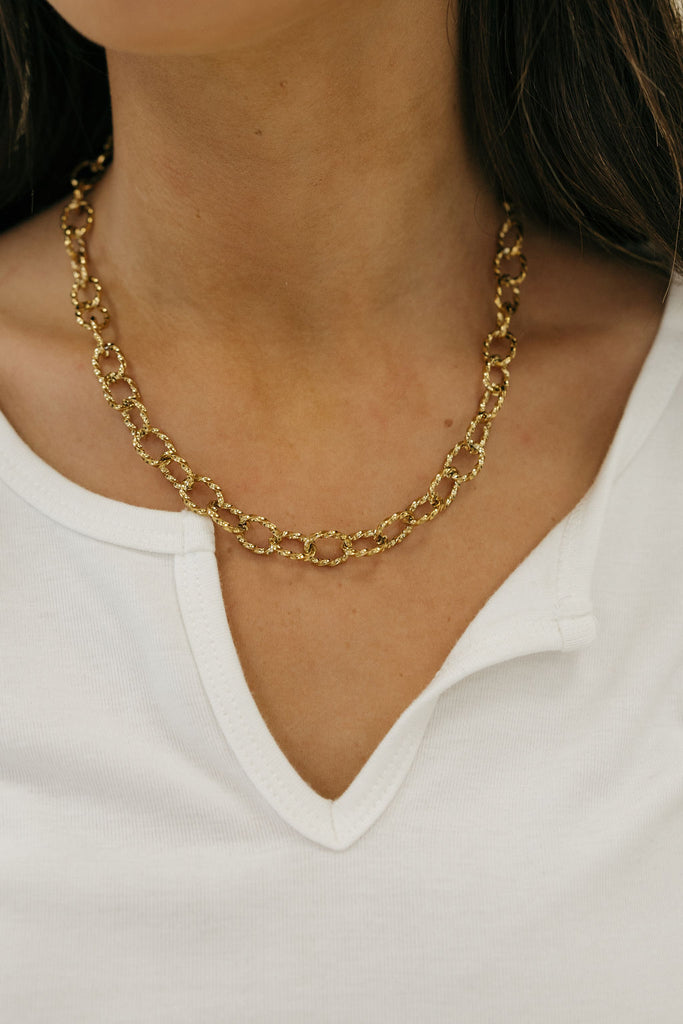 Krista Necklace-Gold