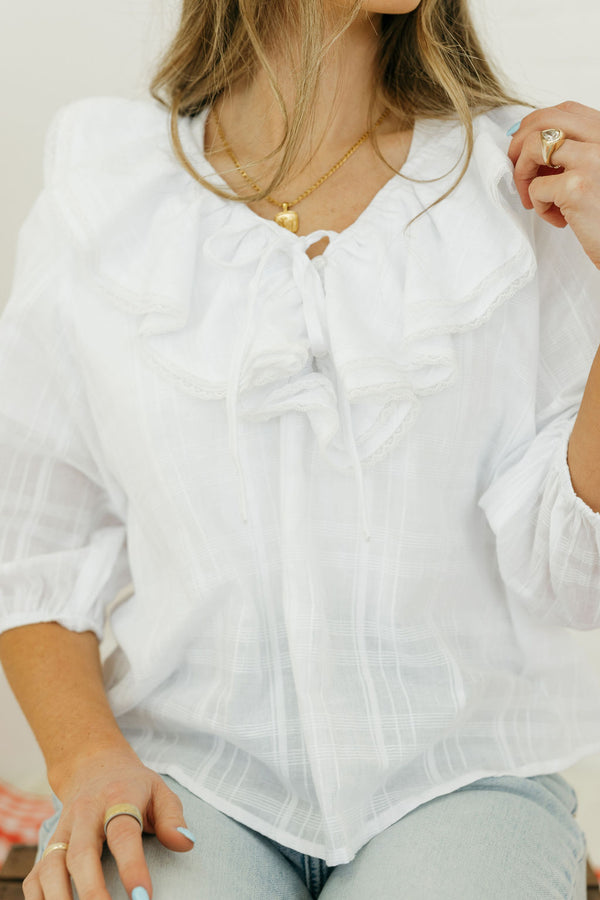 Jessalynn Top-White