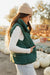 Teagan Puffer Vest-Hunter Green