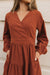 Livia Dress-Rust