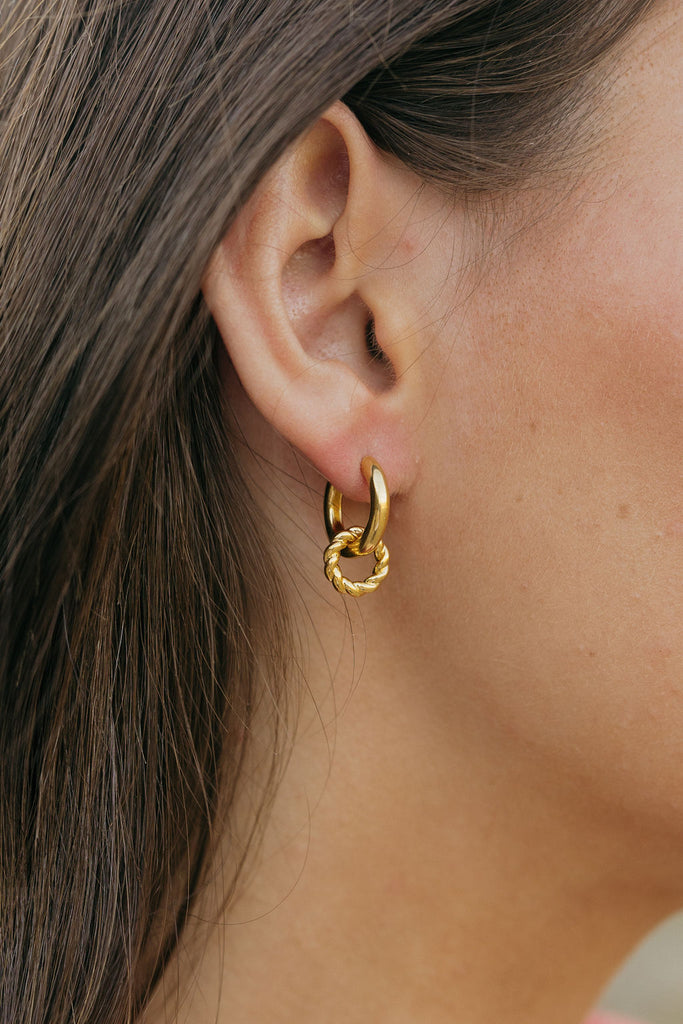 Sidnee Earrings-Gold