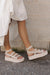 Teva Flatform Mevia Sandalen-Birke