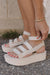 Teva Flatform Mevia Sandalen-Birke